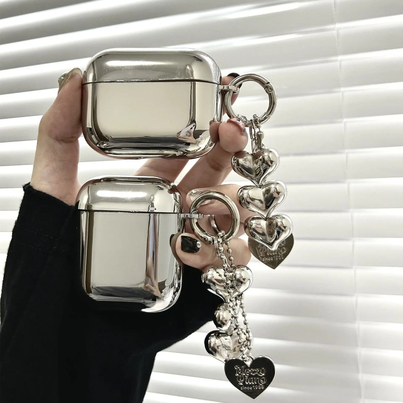 Heart Key-chain Airpods Case