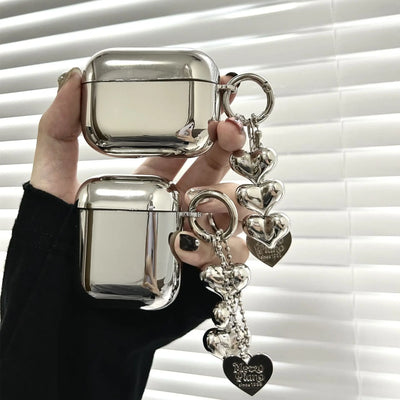 Heart Key-chain Airpods Case