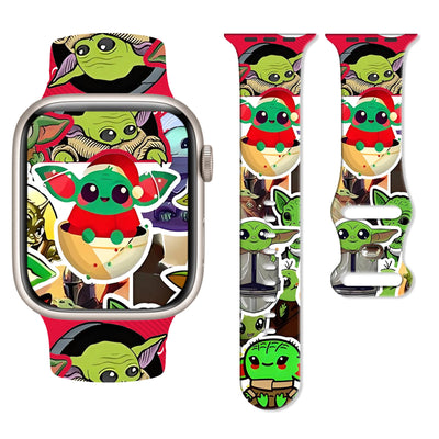 Yoda Christmas iWatch Strap