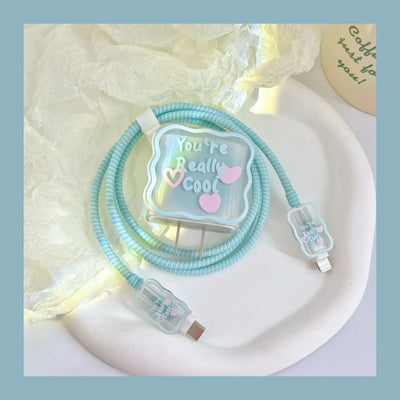 Cute Charger Protector Cover