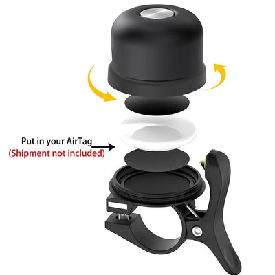 Airtag Bicycle Bell