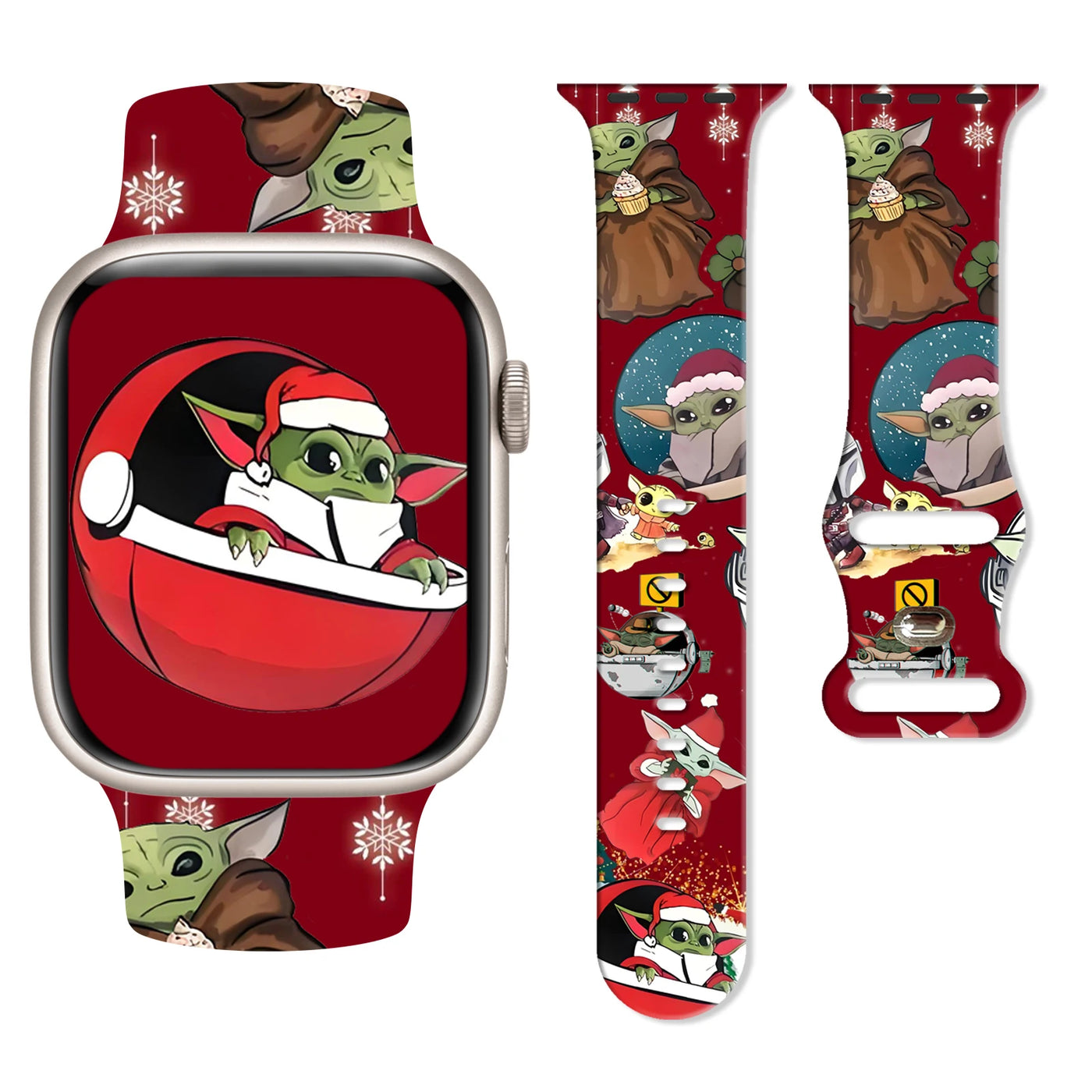 Yoda Christmas iWatch Strap