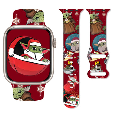 Yoda Christmas iWatch Strap