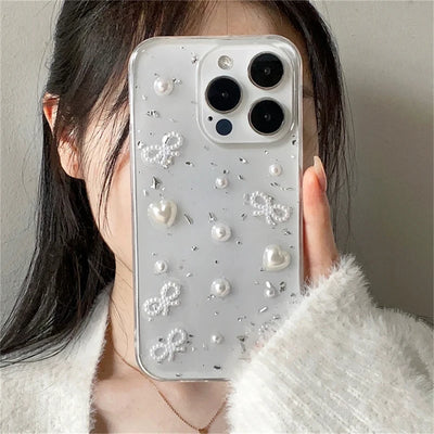 3D Pearl iPhone Cover