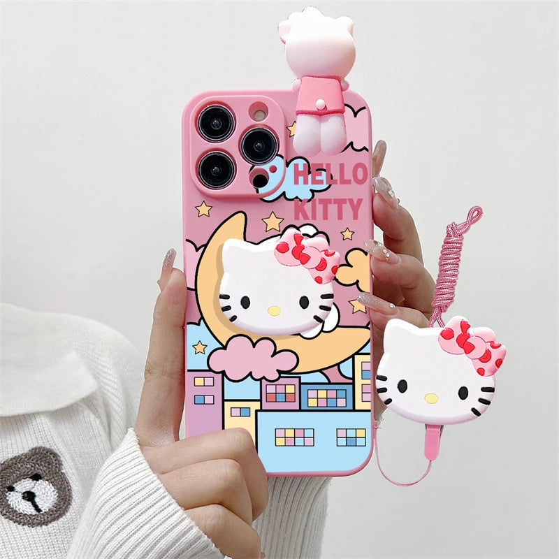 3D Kitty iPhone Case