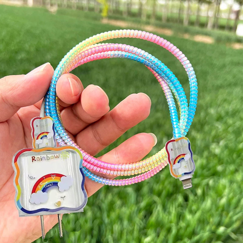 Rainbow Charger Cover