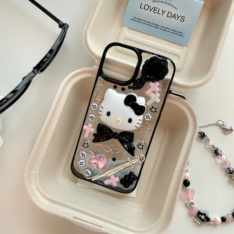 Kitty Transparent iPhone Case