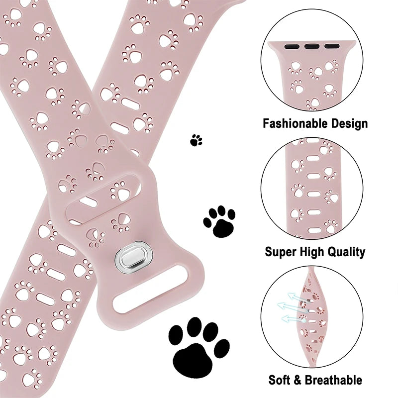 Cat's Paw iWatch strap