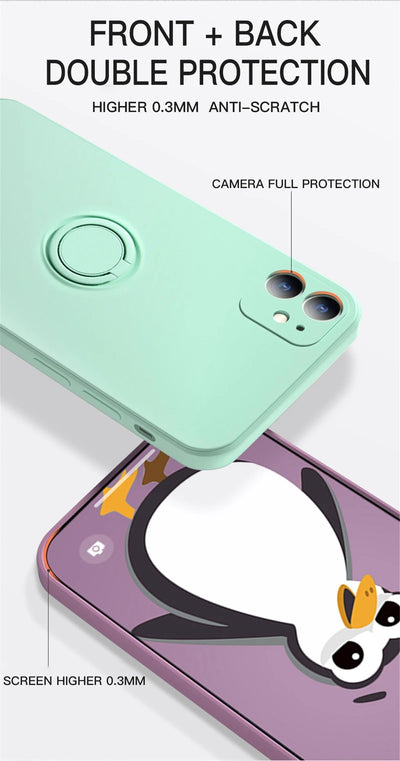 Ring Holder iPhone Cover