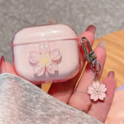 Sparkling Pink Cherry Blossom Cases