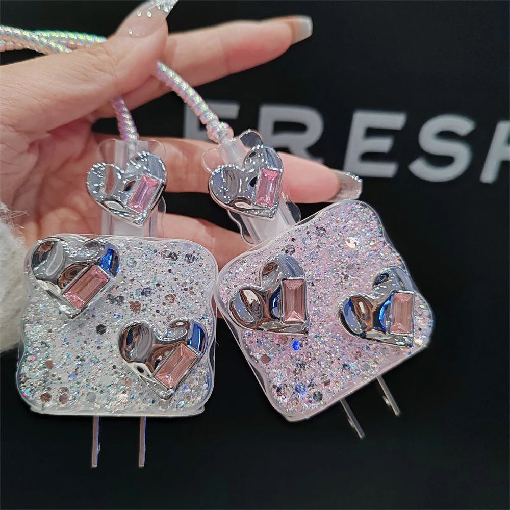 Shining Heart Charger Case