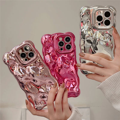Plating Wavy iPhone Cover