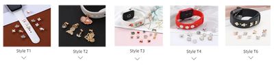 Diamond Decorative Rings iwatch Strap