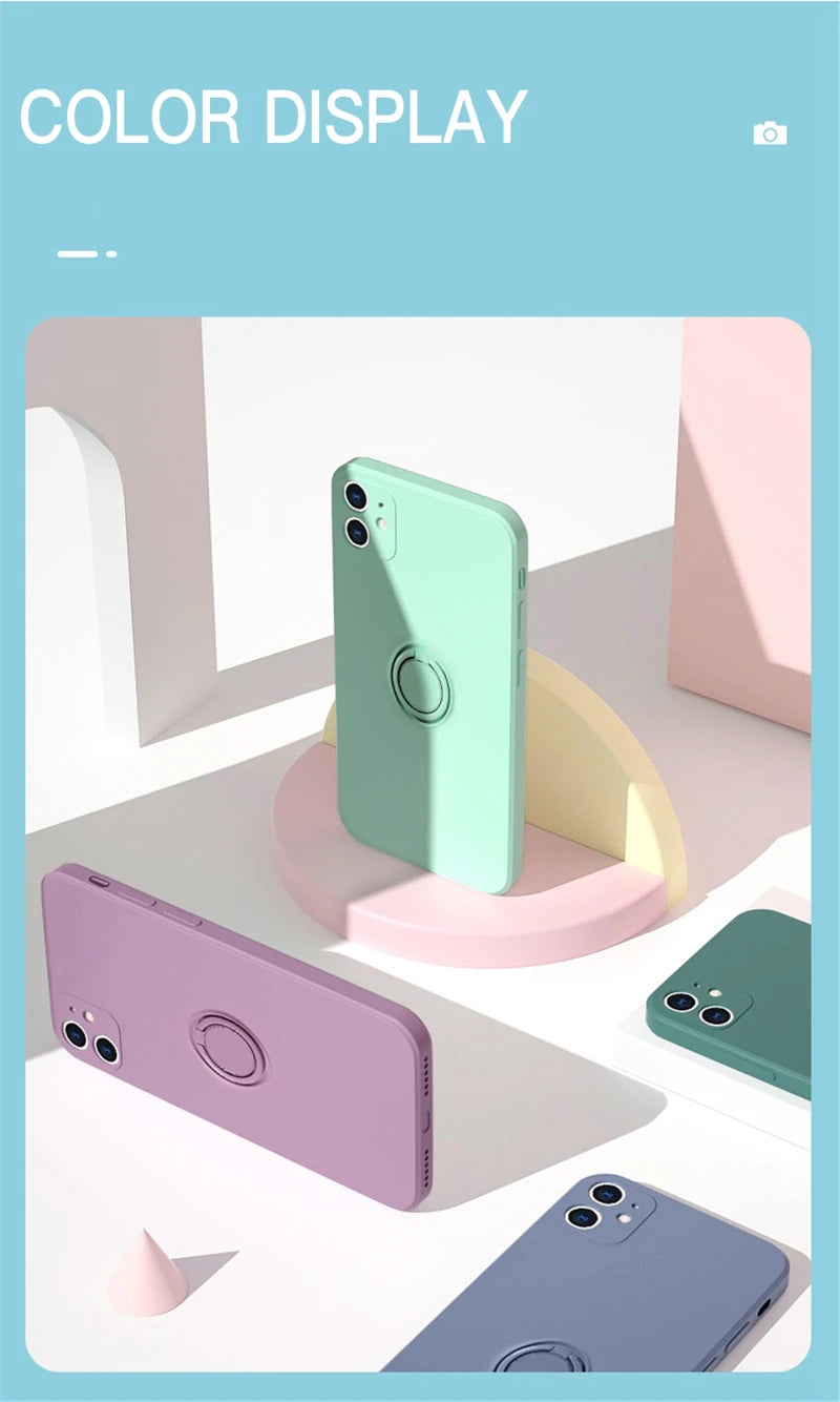 Ring Holder iPhone Cover