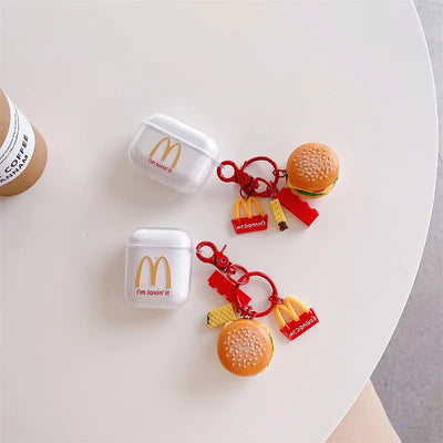 Cute Burger AirPods Cover