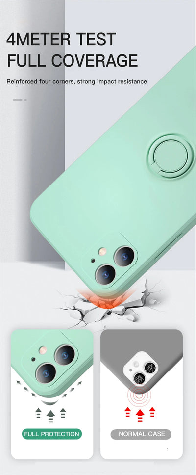 Ring Holder iPhone Cover