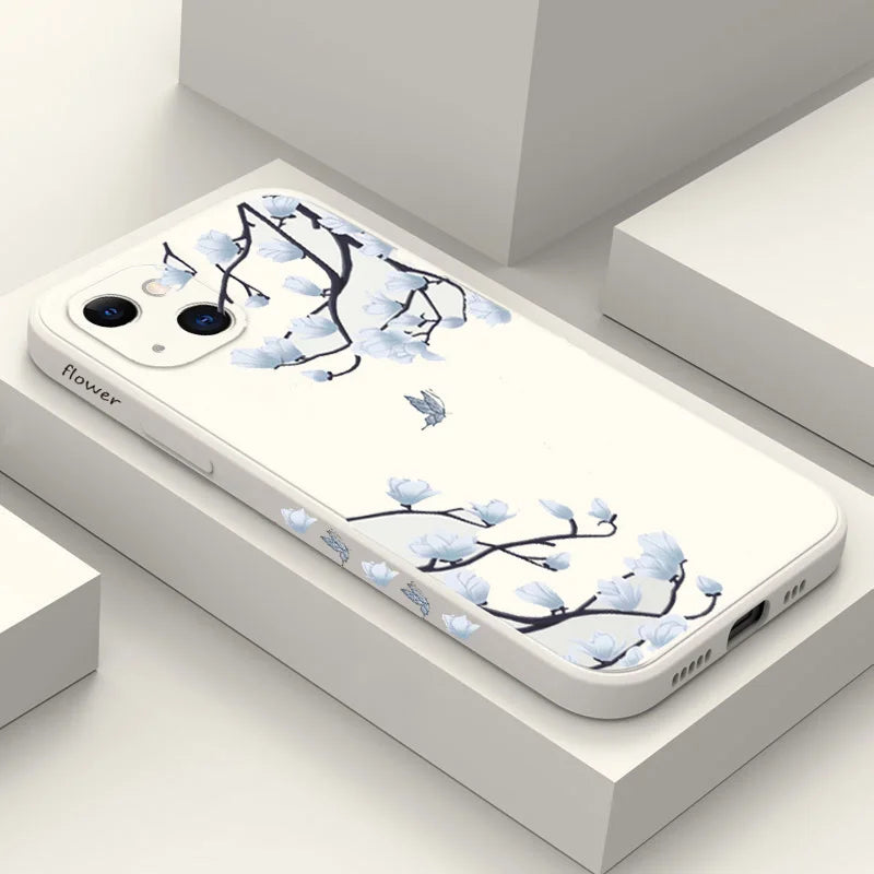 Flower Silicone iPhone Case
