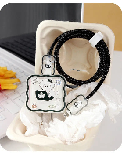 Cute Charger Protector Cover
